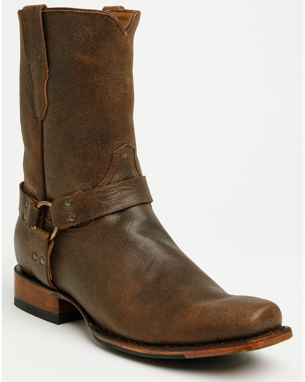 Image #1 - Moonshine Spirit&reg; Men's Jono Harness Boots - Square Toe, Brown, hi-res