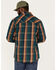 Image #4 - Resistol Men's Parker Large Plaid Button Down Western Shirt, , hi-res
