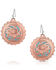Image #1 - Montana Silversmiths Women's Emma's Sunlight Earrings, Silver, hi-res