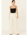 Rolla's Women's East Coast High Rise Flare Jeans, Ivory, hi-res