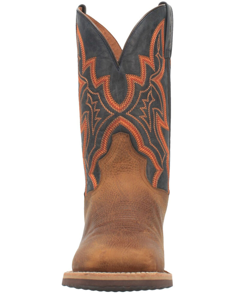 Dan Post Men's Draven Western Boots - Wide Square Toe, Brown, hi-res