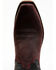 Image #6 - Lucchese Men's Brazos Western Boot, Wine, hi-res