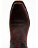 Image #6 - Lucchese Men's Brazos Western Boot , Wine, hi-res