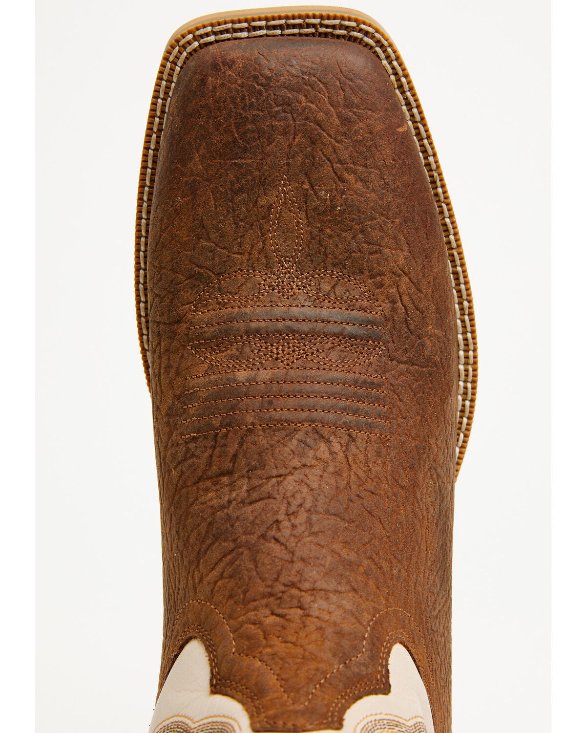 Image #6 - Durango Men's Shyloh Performance Western Boots - Broad Square Toe, Brown, hi-res