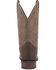 Image #5 - Laredo Men's Elias Western Boots - Broad Square Toe, Chocolate, hi-res