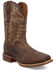 Image #1 - Dan Post Men's Morris Western Boots - Broad Square Toe, Tan, hi-res