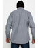 Image #2 - Ariat Men's FR Solid Durastretch Long Sleeve Work Shirt - Tall, Navy, hi-res