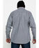 Image #2 - Ariat Men's FR Solid Durastretch Long Sleeve Work Shirt - Tall , Navy, hi-res