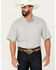 Image #1 - Ariat Men's VentTEK Classic Fit Solid Short Sleeve Performance Shirt - Big, Light Grey, hi-res