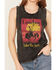 Image #3 - Bohemian Cowgirl Women's Distressed Cowboy Take Me Away Graphic Tank, Black, hi-res