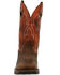 Image #4 - Durango Men's Rebel Western Boots - Square Toe, Brown, hi-res