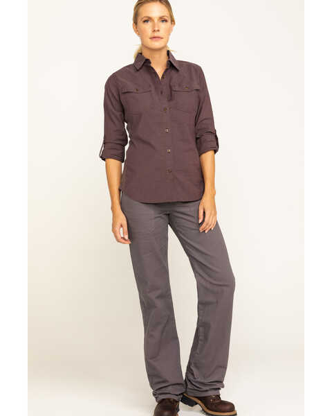 Image #6 - Wrangler Riggs Women's Advanced Comfort Work Pants , Charcoal, hi-res
