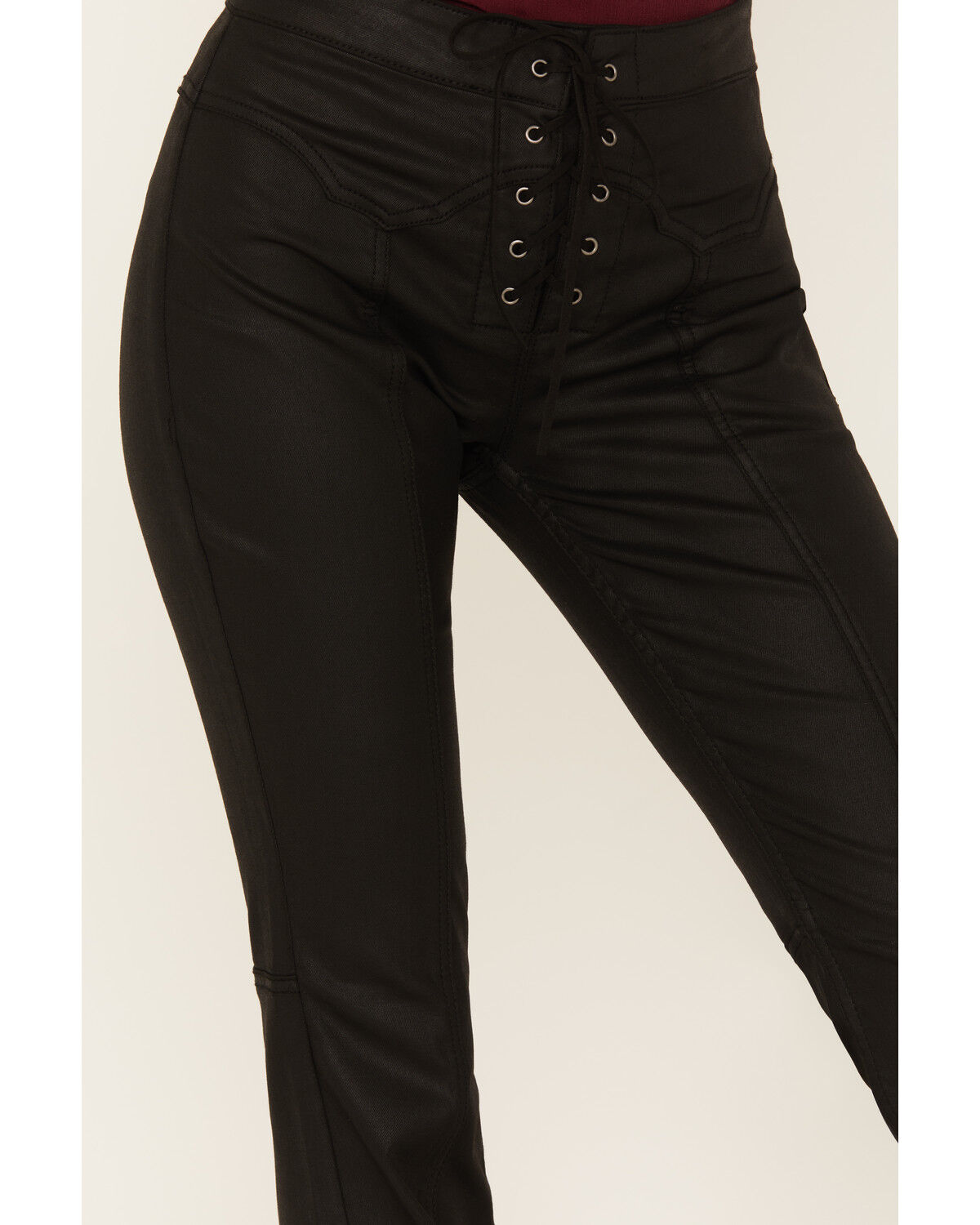 Image #2 - Idyllwind Women's Legend High Rise Bootcut Stretch Jeans, Black, hi-res