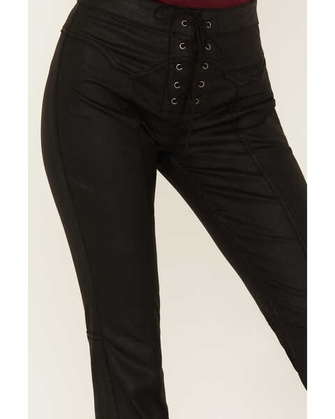 Image #2 - Idyllwind Women's Coated Gypsy High Rise Bootcut Jeans , Black, hi-res