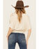 Image #4 - Wild Moss Women's Crochet Cold Shoulder Top, , hi-res