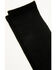 Image #2 - Boot Barn Women's Basic Over The Calf Socks - 3 Pack, Black, hi-res