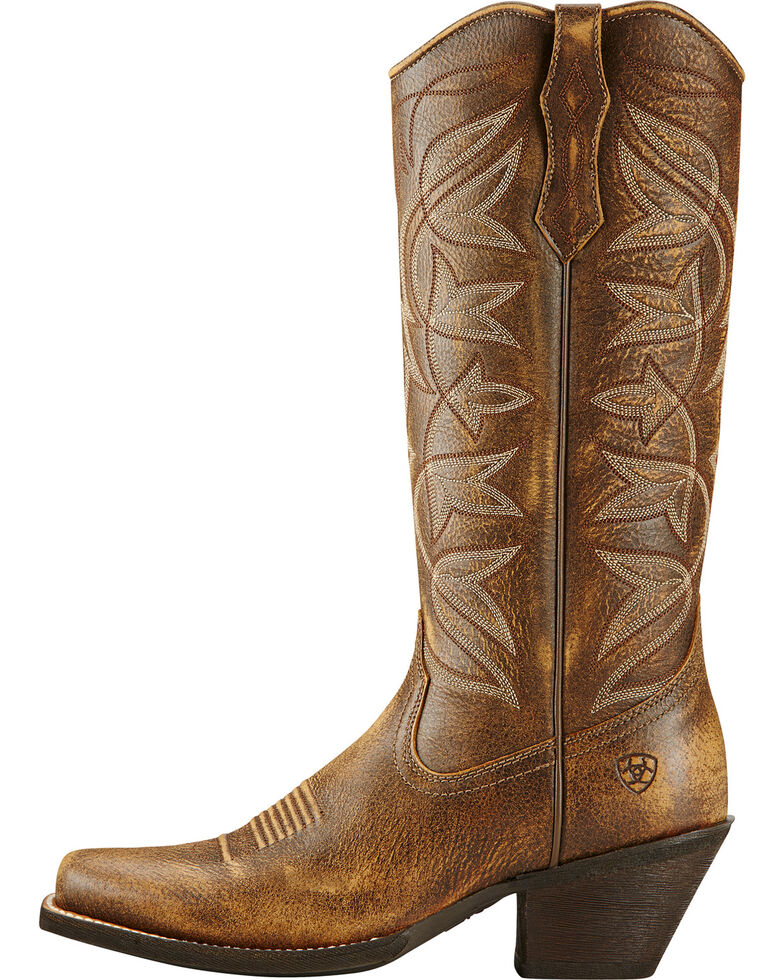 Ariat Vintage Bomber Sheridan Cowgirl Boots - Square Toe, Bomber, hi-res