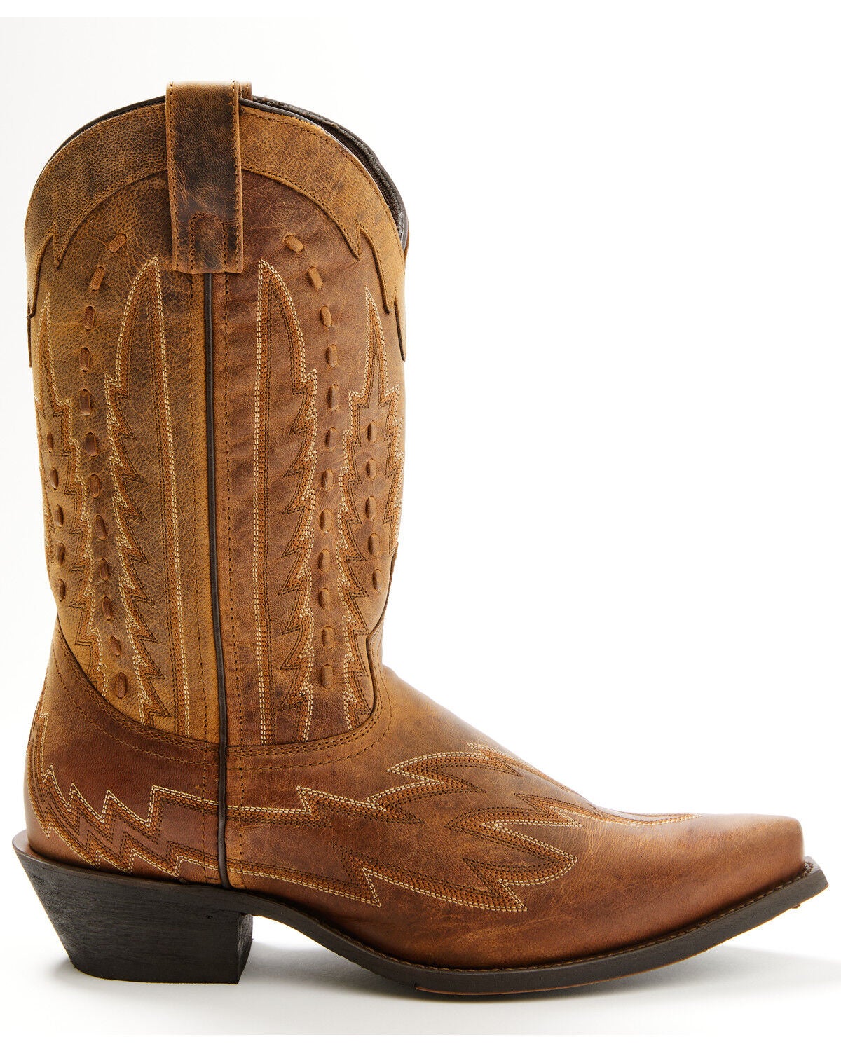 Image #2 - Laredo Men's Silverdale Performance Western Boot - Snip Toe, Tan, hi-res