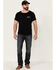 Image #2 - Moonshine Spirit Men's Acoustic Guitar Flag Graphic Short Sleeve T-Shirt, , hi-res