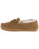 Image #3 - Bearpaw Men's Moc II Slip-On Moccasins, Brown, hi-res