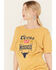 Image #2 - Brew City Beer Gear Women's Coors Short Sleeve Graphic Tee, Mustard, hi-res