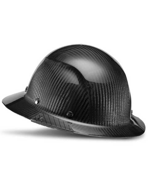 Image #1 - Lift Safety Dax Carbon Fiber Full Brim Hard Hat , Black, hi-res