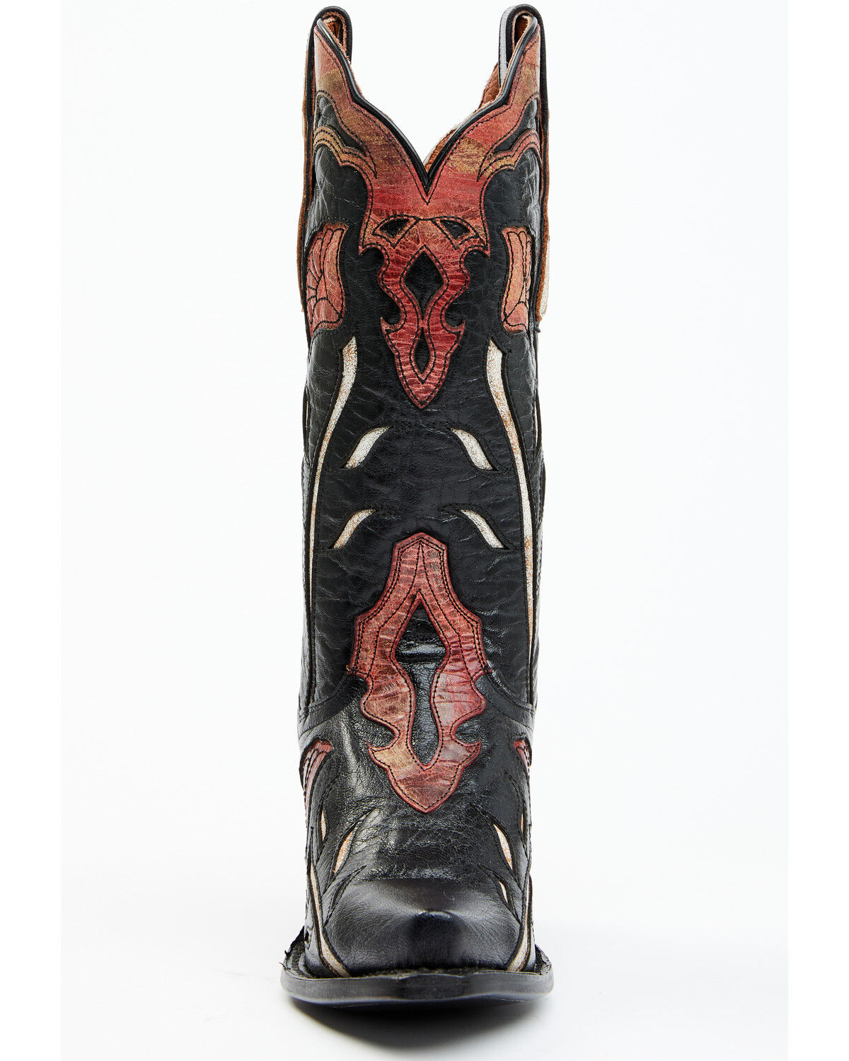 Image #4 - Dan Post Women's Alyssia Floral Leather Tall Western Boots - Snip Toe, , hi-res