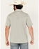 Image #4 - Wrangler Men's Solid Short Sleeve Performance Polo, Grey, hi-res