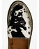 Image #6 - Myra Bag Women's Raven Cow Hair Slip-On Shoe - Moc Toe, Black, hi-res