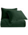 Image #2 - HiEnd Accents Emerald Stonewashed Cotton & Velvet 3-Piece Full/Queen Quilt Set, Green, hi-res