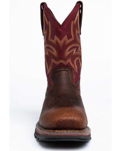 Cody James Men's ASE7 Disruptor Waterproof Western Work Boots - Nano Composite Toe, Brown, hi-res