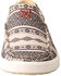 Image #4 - Hooey by Twisted X Women's Southwestern Print Casual Slip-On Lopers, Beige/khaki, hi-res