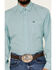 Image #3 - Cinch Men's ARENAFLEX® Geo Print Long Sleeve Button-Down Performance Stretch Western Shirt, Turquoise, hi-res