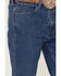 Image #2 - Blue Ranchwear Men's Buckaroo Medium Wash Stretch Regular Bootcut Jeans , Medium Wash, hi-res