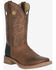 Image #1 - Smoky Mountain Men's Parker Performance Western Boots - Broad Square Toe, Brown, hi-res