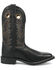Image #2 - Laredo Men's Kane Western Boots - Broad Square Toe, Black, hi-res