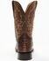 Image #5 - Cody James Men's Exotic Snake Western Boots - Broad Square Toe, Chocolate, hi-res