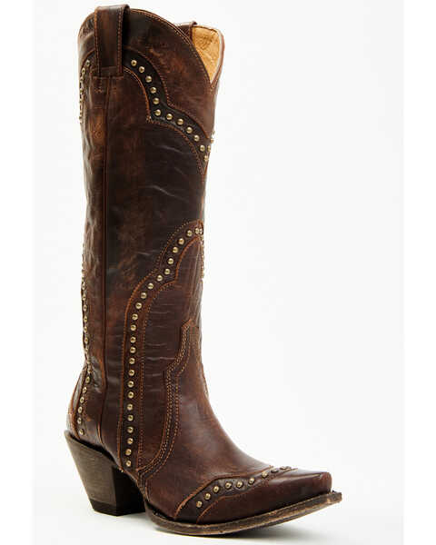 Idyllwind Women's Rite-Away Brown Western Boots - Snip Toe, Brown, hi-res