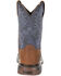 Rocky Boys' Ride FLX Western Boots - Square Toe, Brown, hi-res