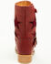Image #5 - Dingo Little Girls' Blacklist Star Inlay Harness Boots - Square Toe, Wine, hi-res
