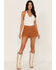 Rolla's Women's High Rise Corduroy Dusters Shorts , Tan, hi-res