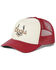 Image #1 - Brixton X Coors Men's Coors Luck Ball Cap, Red, hi-res