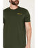 Image #4 - Thorogood Men's USA Wing & Wheel Short Sleeve Graphic T-Shirt, Green, hi-res