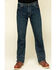 Image #2 - Wrangler 20X Men's FR Advanced Comfort Dark Vintage Boot Work Jeans, Dark Blue, hi-res