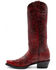 Image #3 - Ferrini Women's Scarlett Western Boots - Snip Toe, Red, hi-res