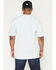 Image #4 - Carhartt Men's Loose Fit Heavyweight Short Sleeve Pocket T-Shirt, Light Blue, hi-res