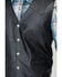 Image #4 - Cody James Men's Deadwood Vest, Black, hi-res