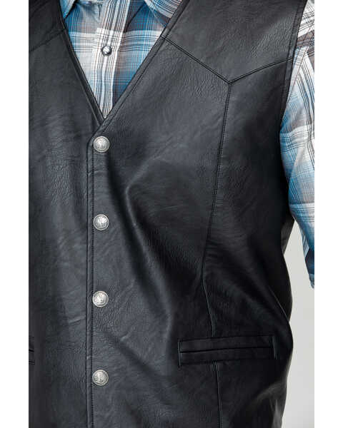 Image #4 - Cody James Men's Deadwood Vest , Black, hi-res