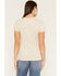 Image #4 - Day Dreamer Women's Old West Slim Fit Graphic Tee, Cream, hi-res