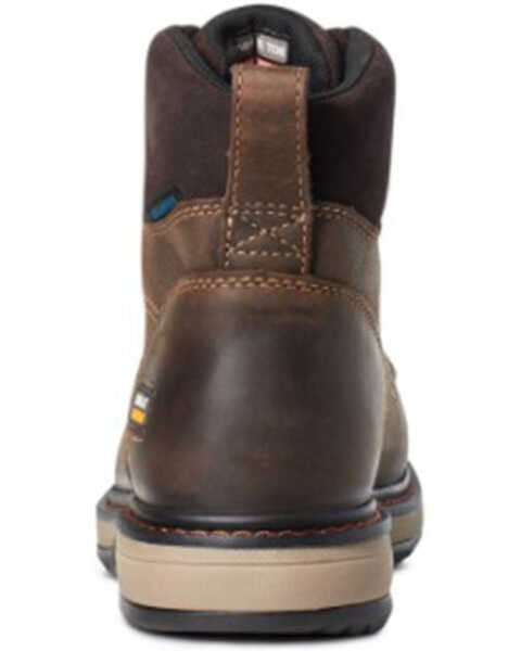 Image #3 - Ariat Women's Riveter Waterproof Work Boots - Composite Toe, Brown, hi-res